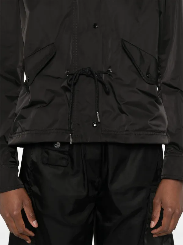 Moncler Noizay ショートパーカーコート | ブラック | FARFETCH JP