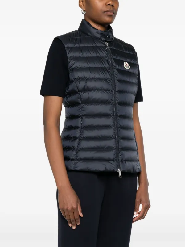 Moncler Igens Quilted Gilet | Blue | FARFETCH BN