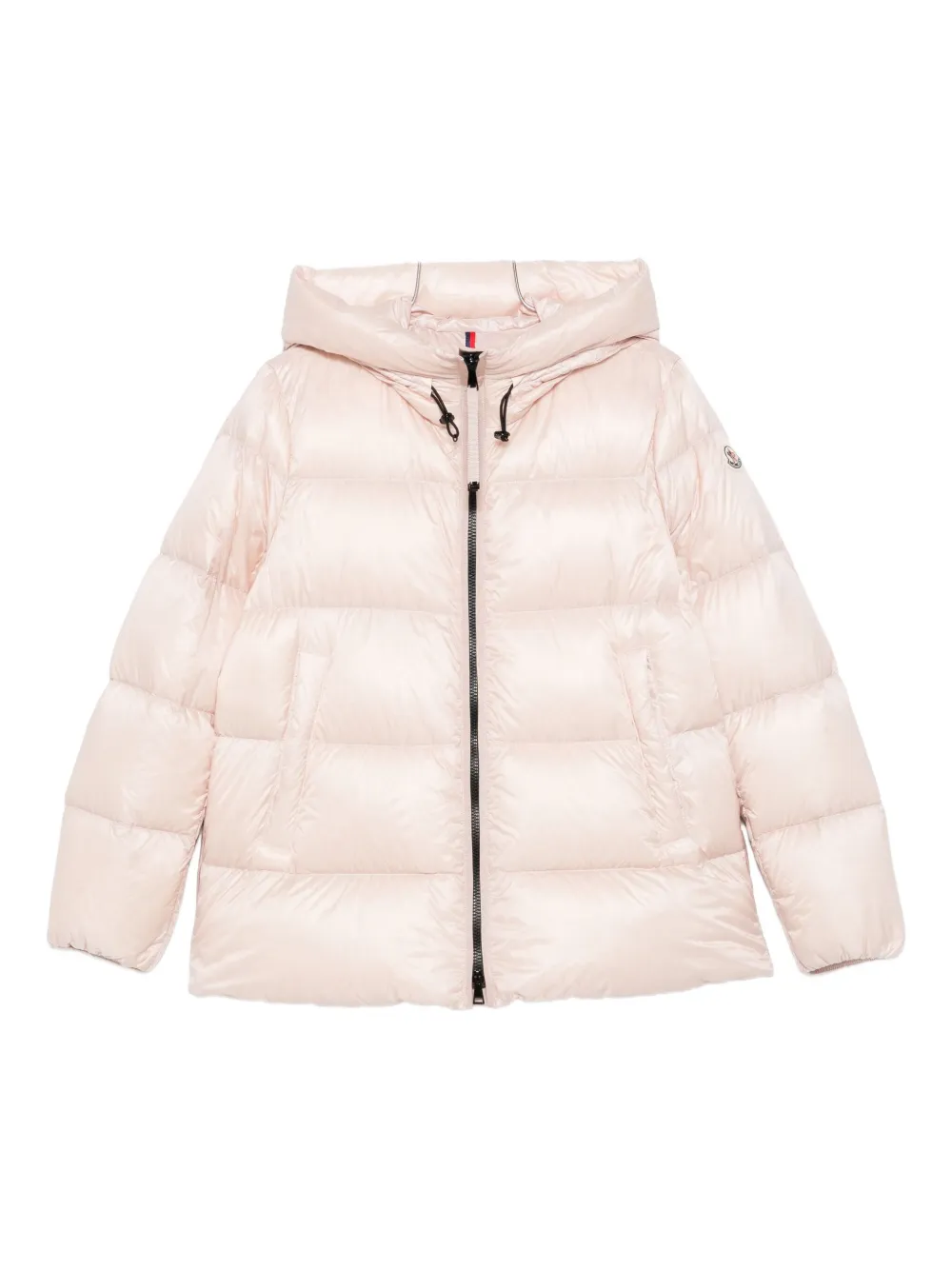 Moncler Serittes hooded puffer jacket Roze