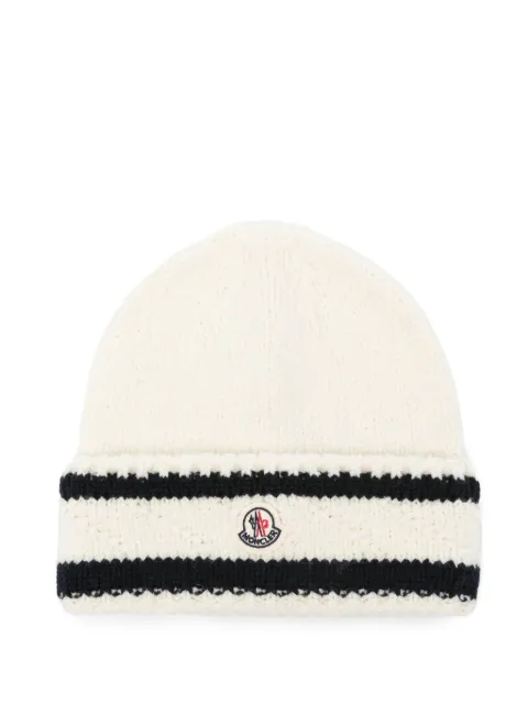 Moncler virgin wool-blend beanie
