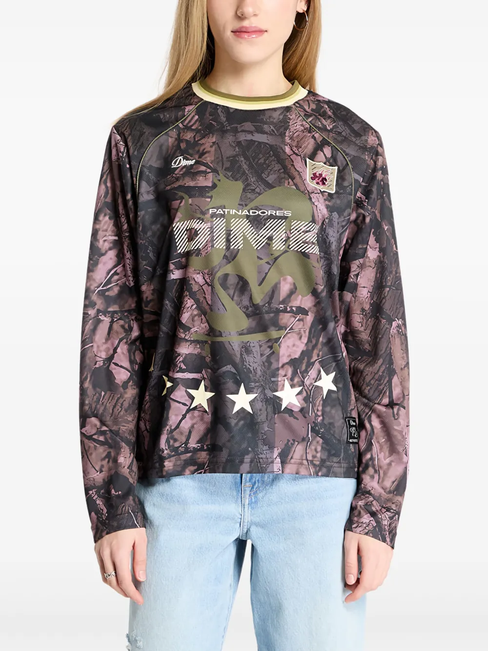 Dime Jersey Sweatshirt In Multi