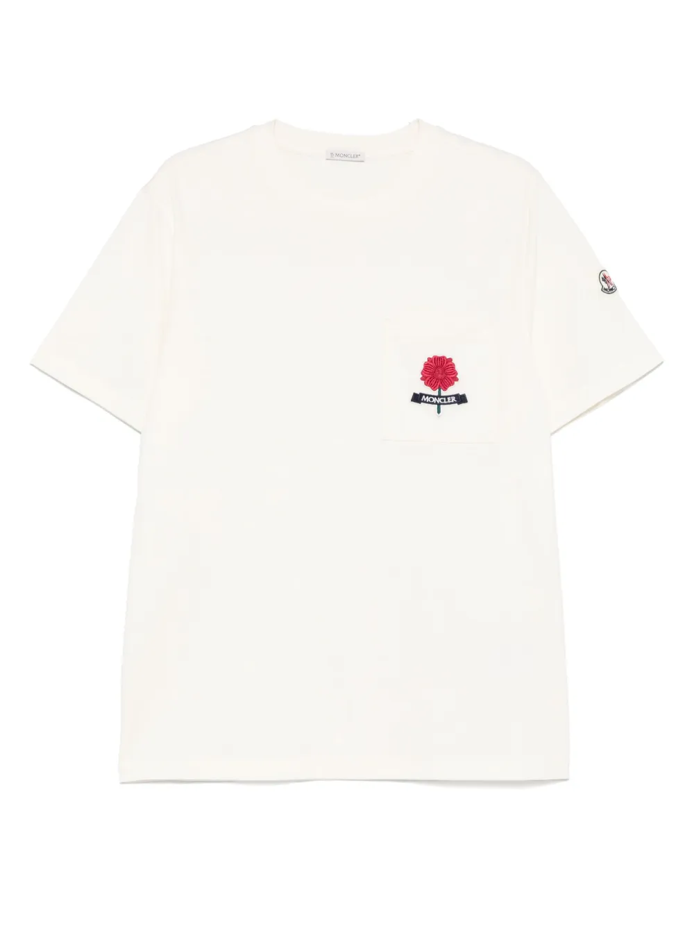 Moncler playera con logo bordado | neutro | Image 1