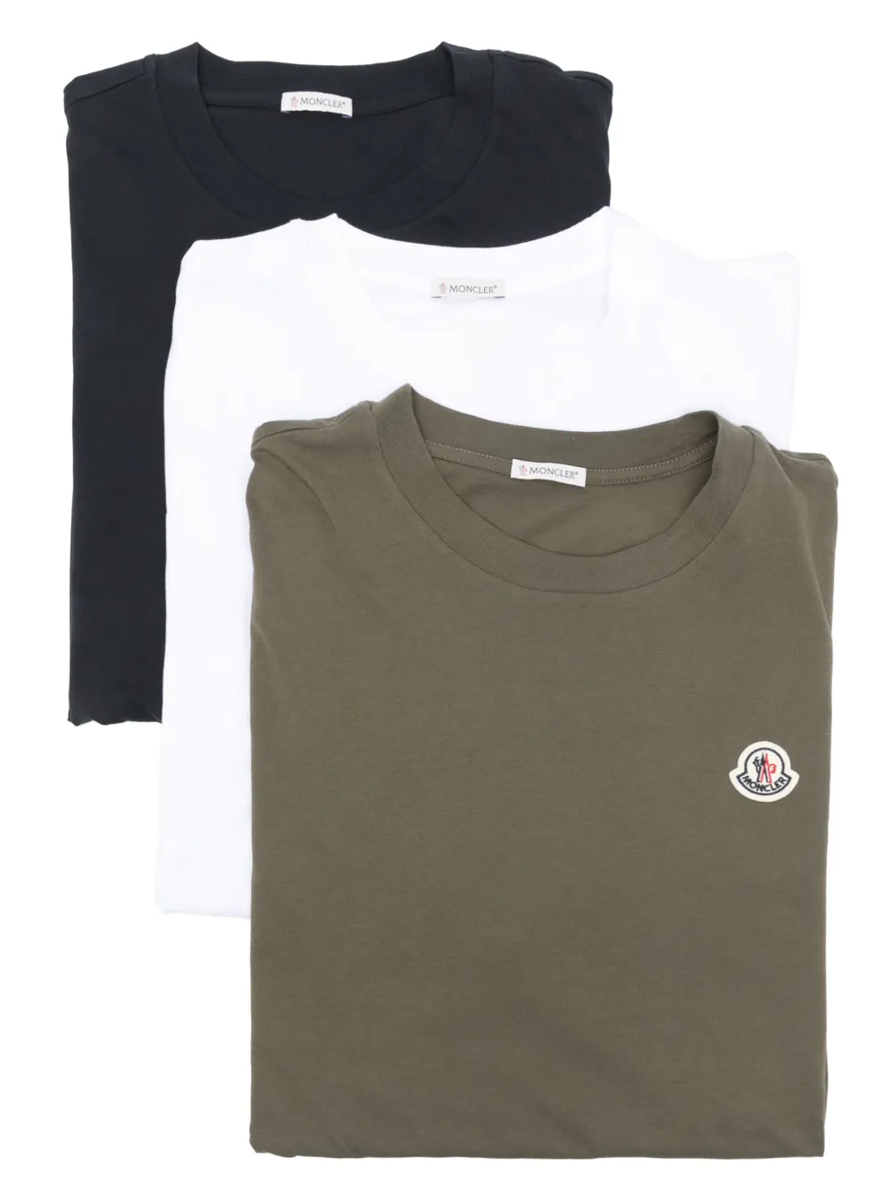 Moncler playera con aplique del logo | negro | Image 1
