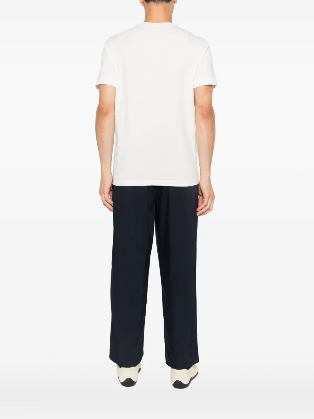 Moncler Logo-patch T-shirt In White