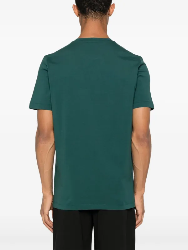 Moncler logo-print T-shirt | Green | FARFETCH
