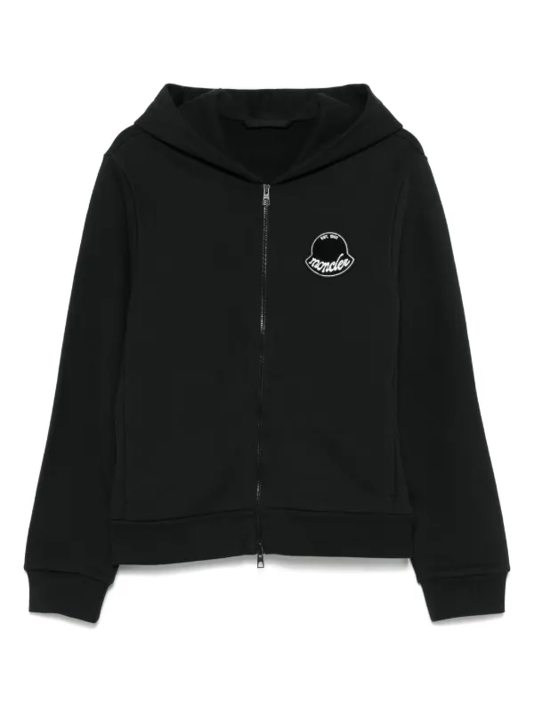 Moncler Cardigan Com Zíper | Cinza | FARFETCH BR
