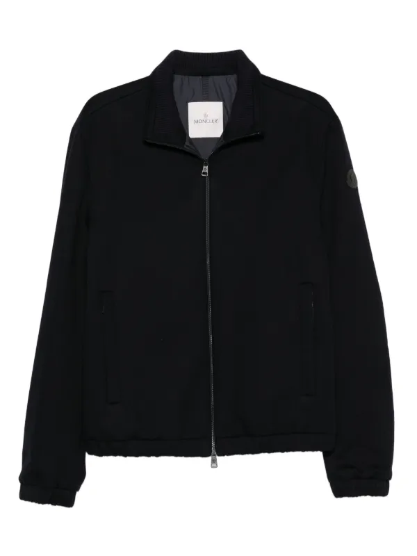 Moncler ジップアップ ジャケット | ブルー | FARFETCH JP