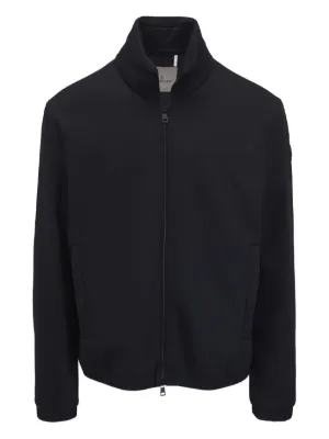 Prada Reversible ReNylon-fleece Cashmere Jacket | Black | FARFETCH