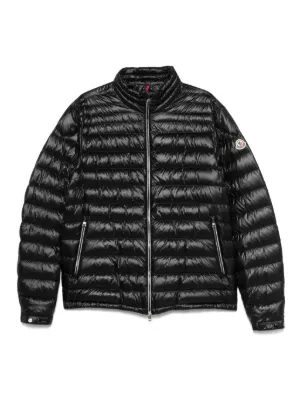 Moncler logo-patch Hooded Jacket | Black | FARFETCH
