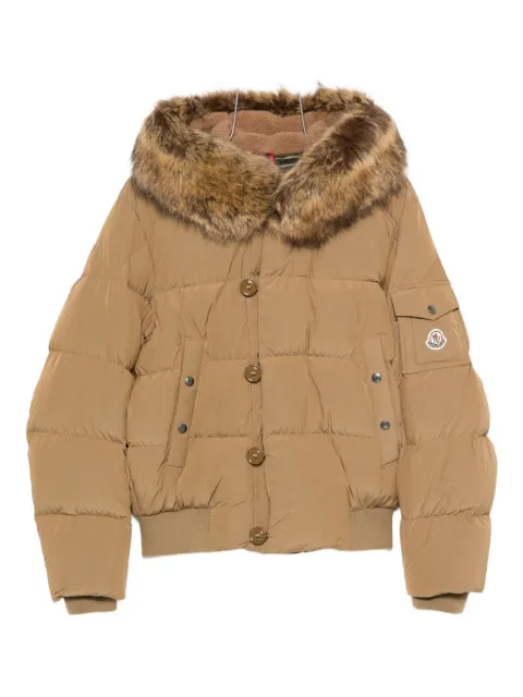 Moncler جاكيت 'لوينز' مبطن بهودي
