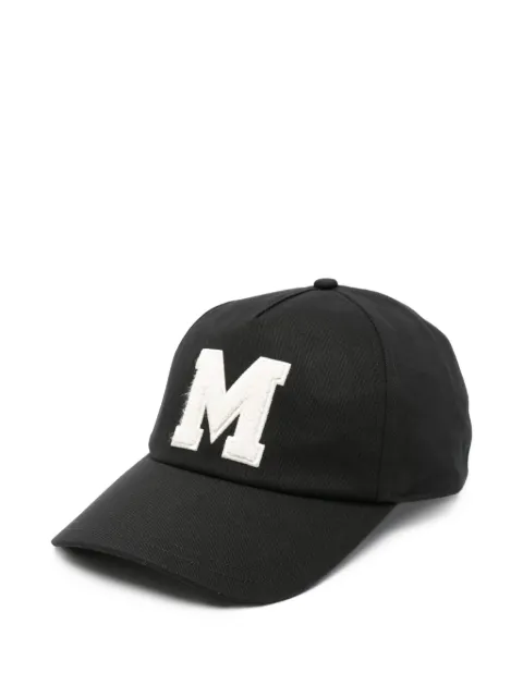 Moncler gorra de béisbol con parche del logo