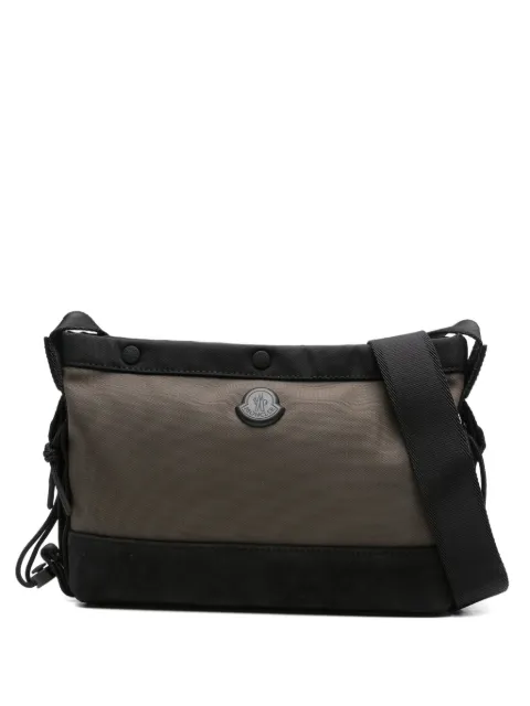 Moncler logo-plaque messenger bag