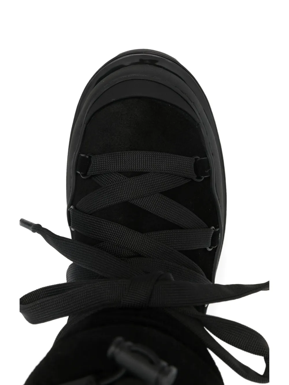 Moncler 45mm lace-up apres boots Zwart