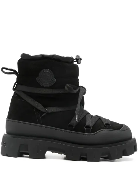 Moncler botas con agujetas y tacón de 45mm