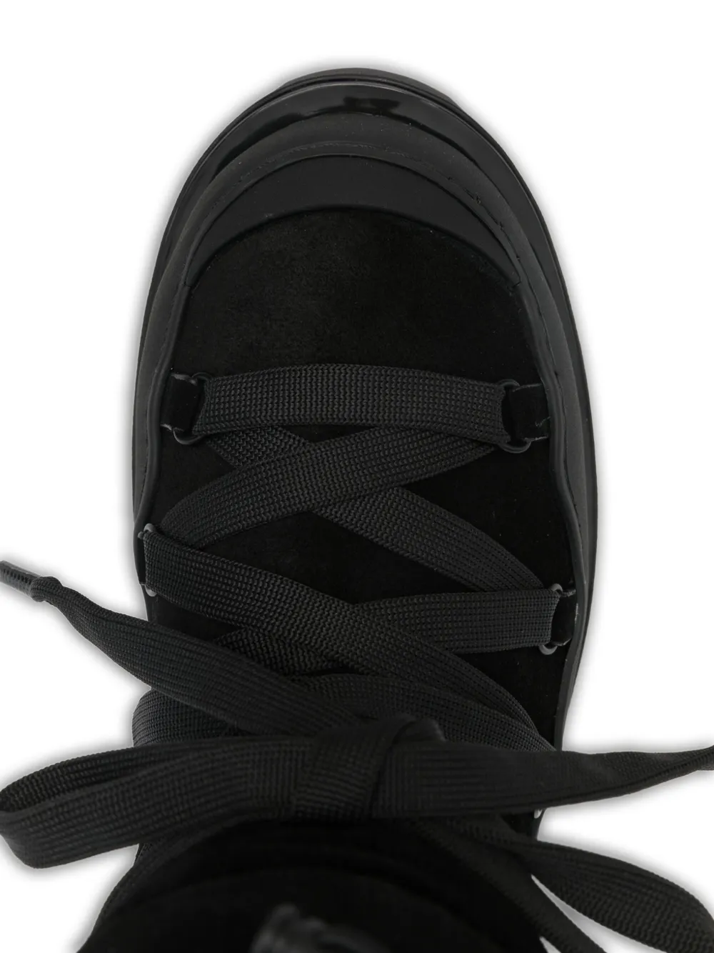 Moncler 45 mm veterlaarzen Zwart