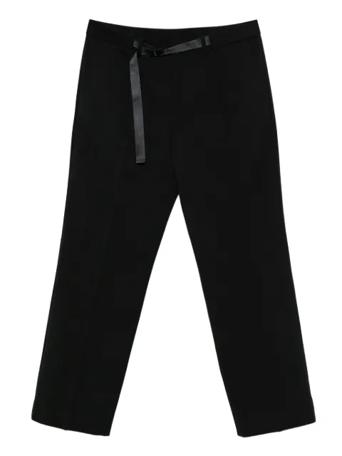 Moncler pantalones rectos con cinturón