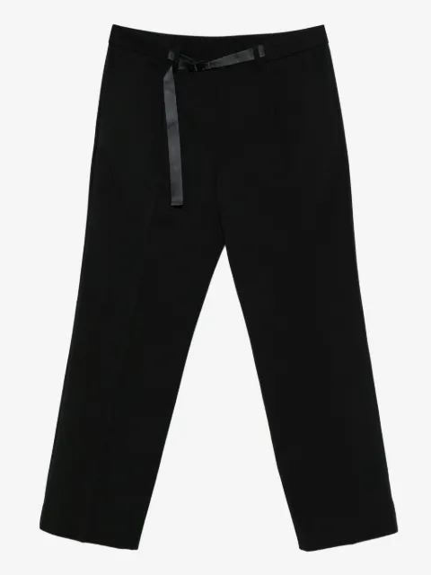 Moncler belted straight-leg trousers