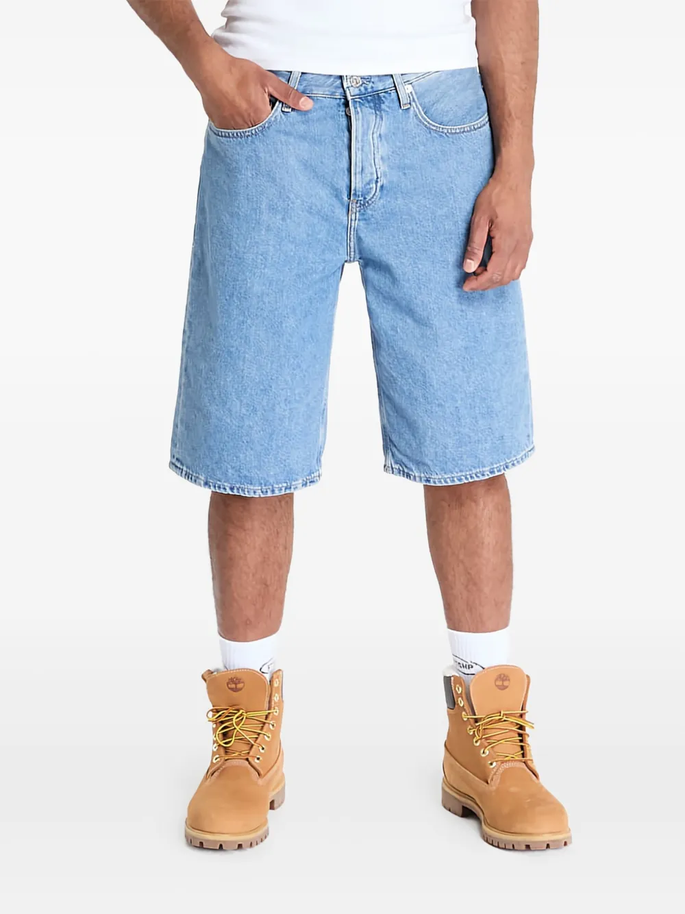 Calvin Klein Jeans Relaxed denim shorts | Blue | Image 1