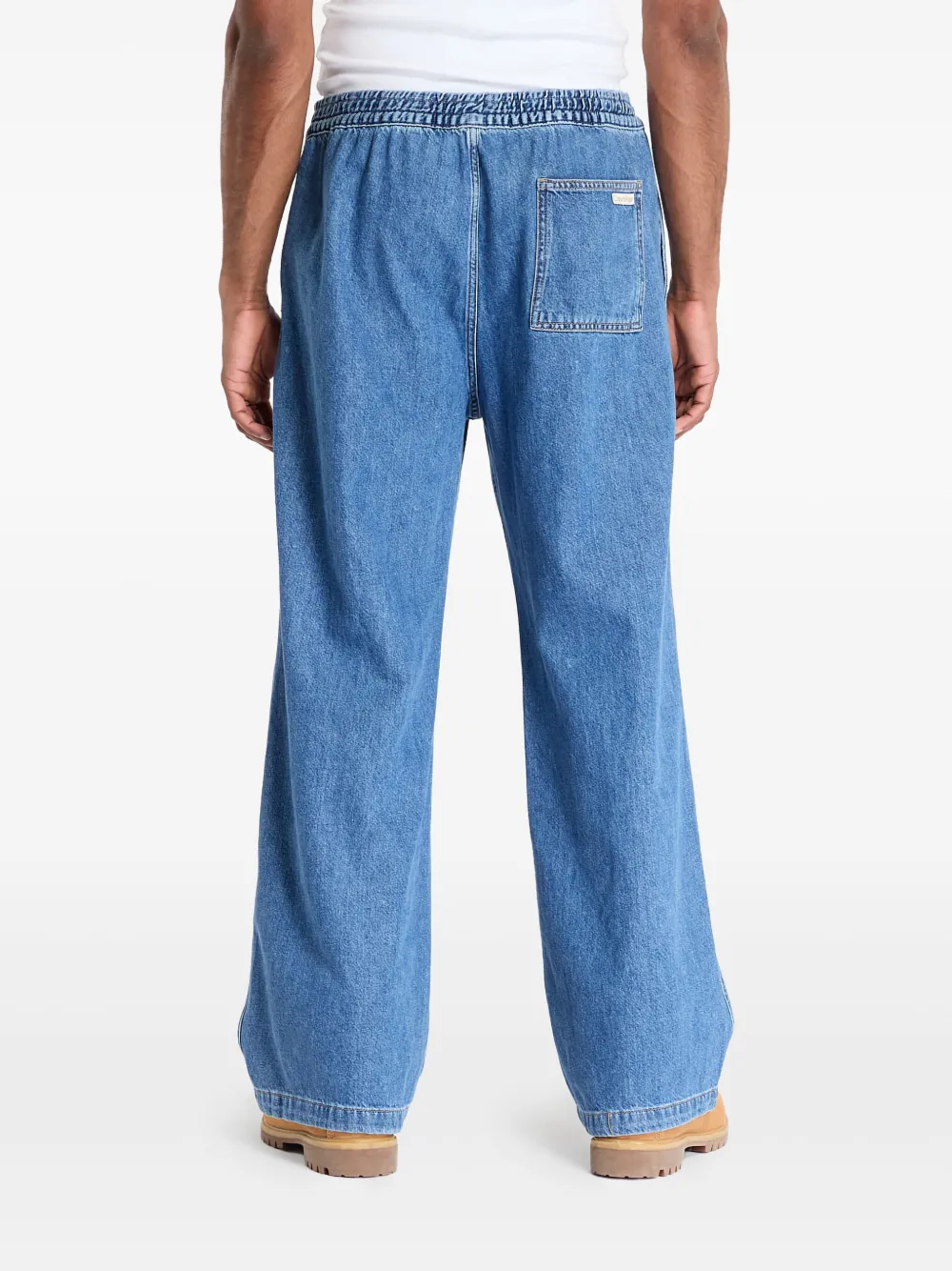Calvin Klein Pull On 90's ruimvallende jeans Blauw