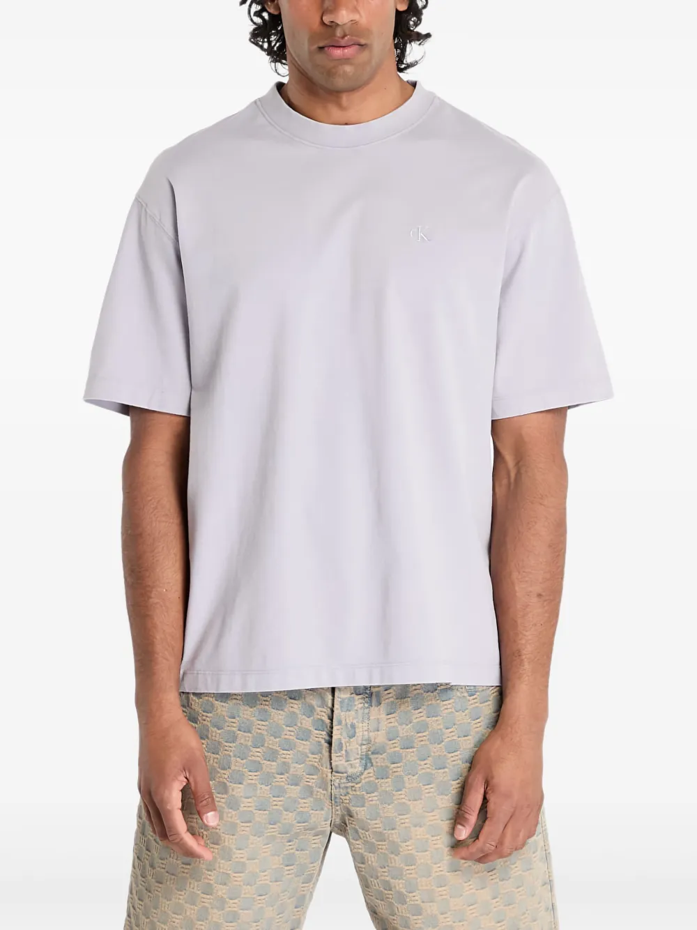 Calvin Klein Jeans ウォッシュド Tシャツ - パープル Calvin Klein Jeans ウォッシュド Tシャツ - パープル