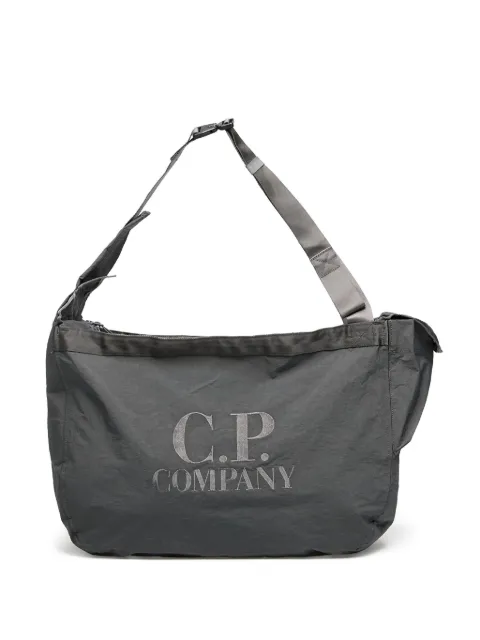 C.P. Company mochila tipo mensajero con logo estampado