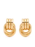Heaven Mayhem baby Knot earrings - Gold