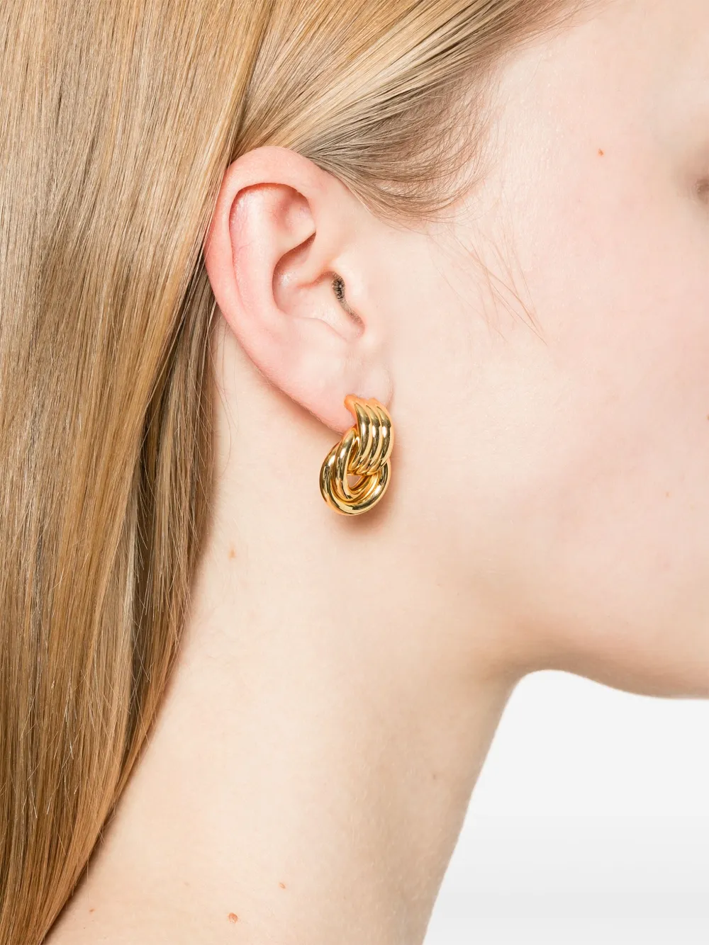 Heaven Mayhem Baby Knot oorbellen - Goud