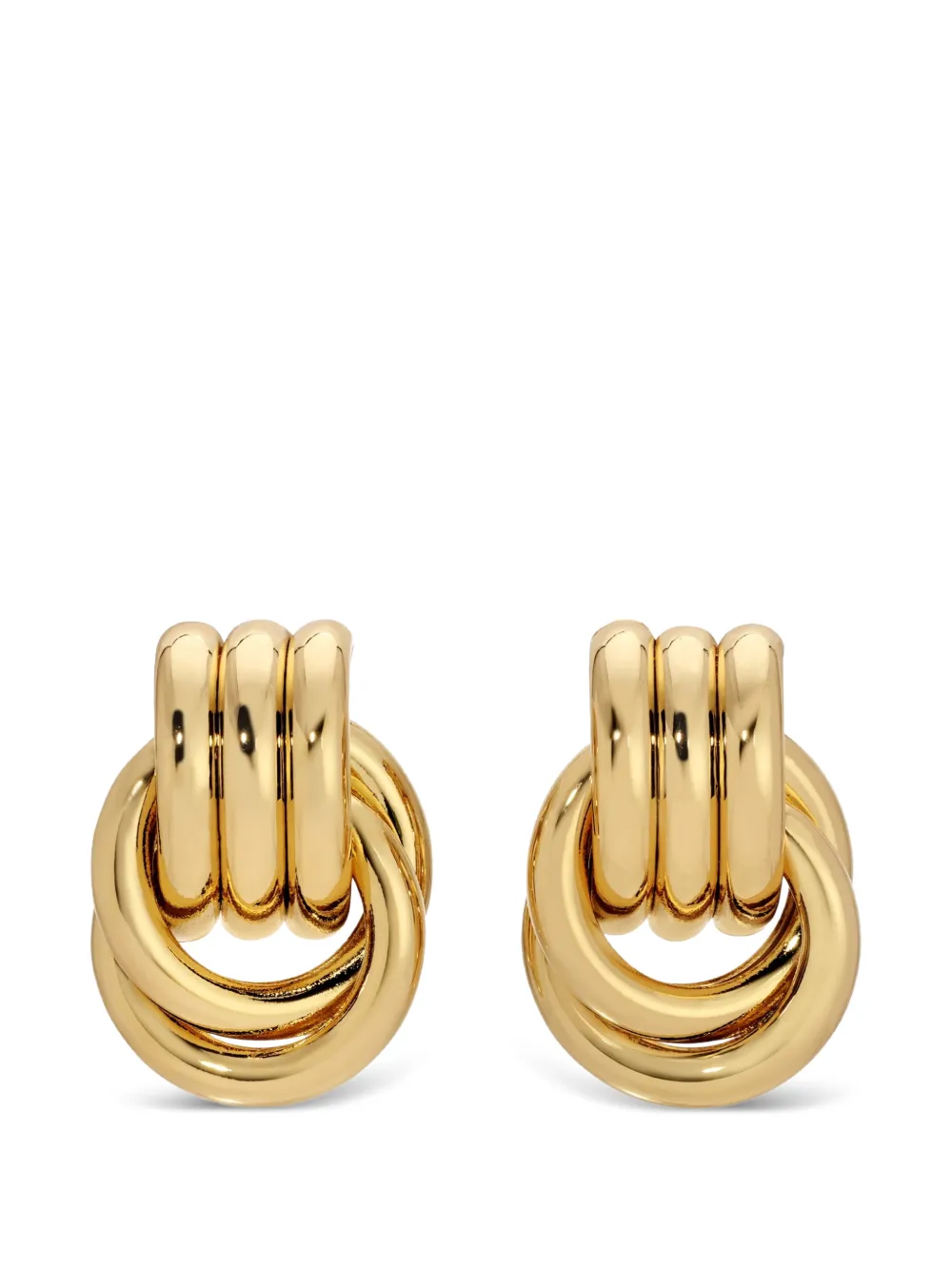 Heaven Mayhem baby Knot earrings - Oro