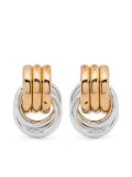 Heaven Mayhem Double Knot earrings - Gold