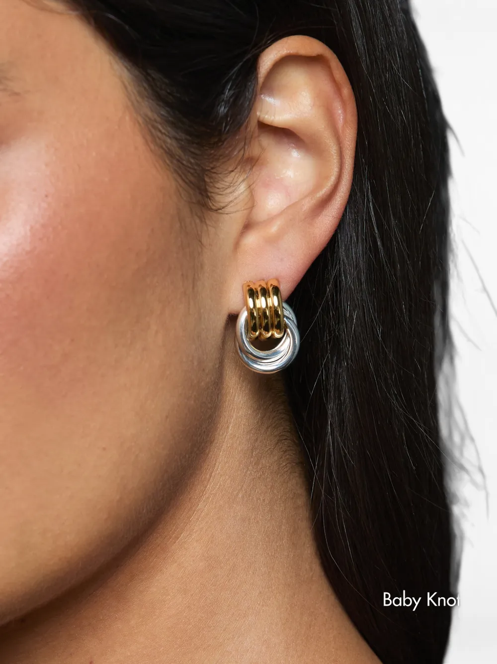 Heaven Mayhem Double Knot earrings - Oro