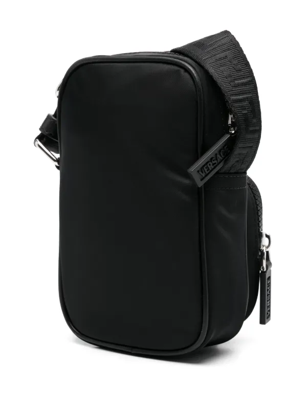 Versace Cargo Messenger Bag | Black | FARFETCH