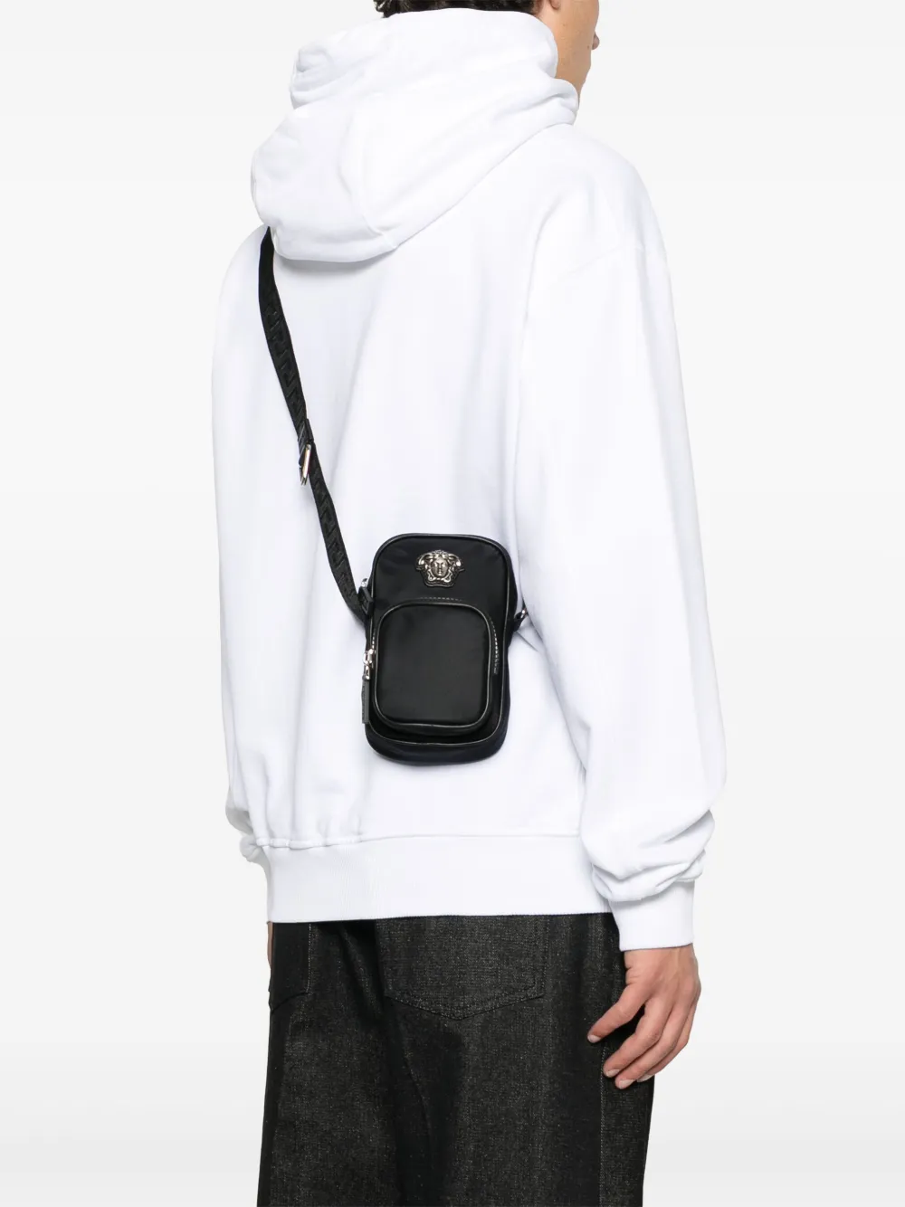 Versace Cargo messengertas - Zwart