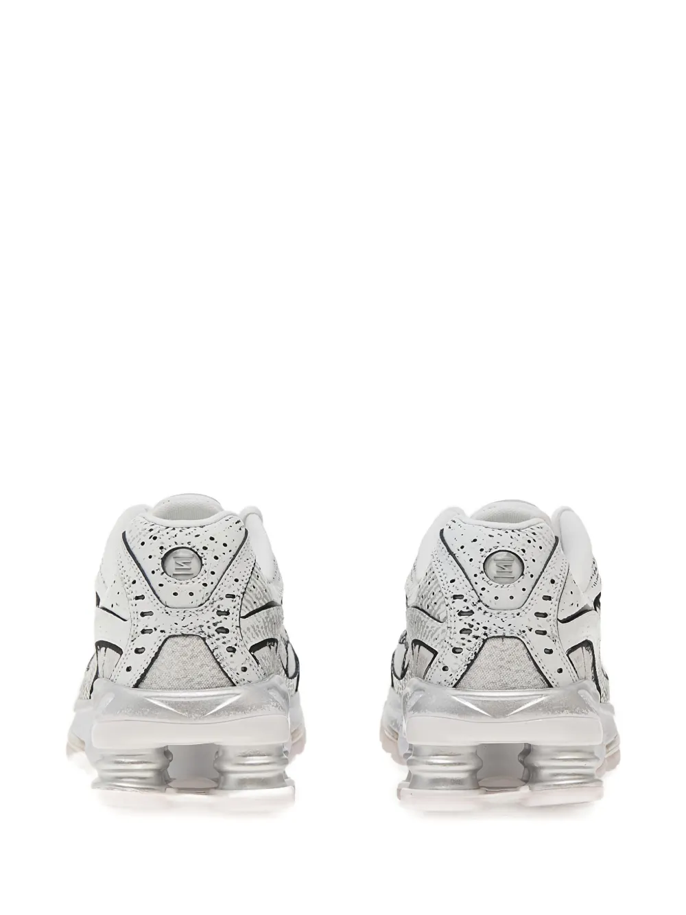 Nike Shox Ride 2 metallic sneakers Wit
