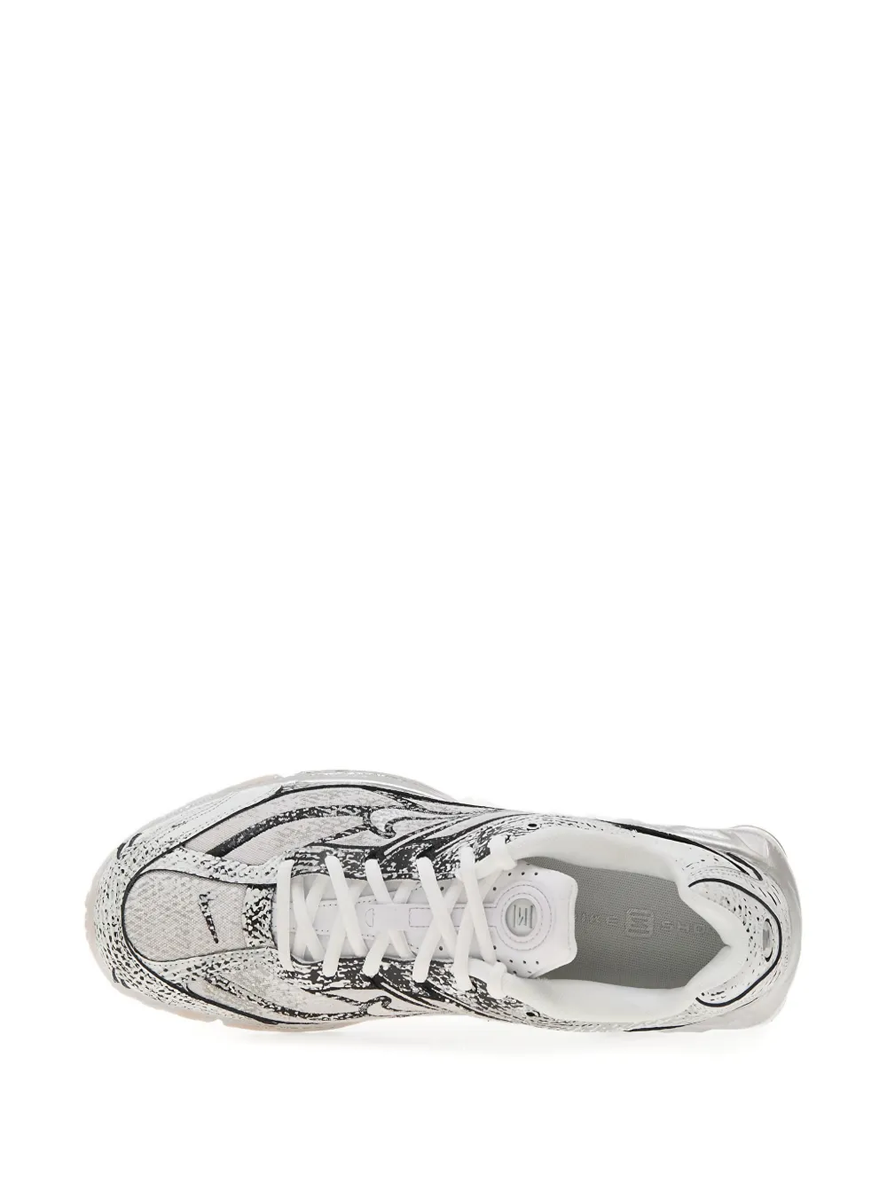 Nike Shox Ride 2 metallic sneakers Wit