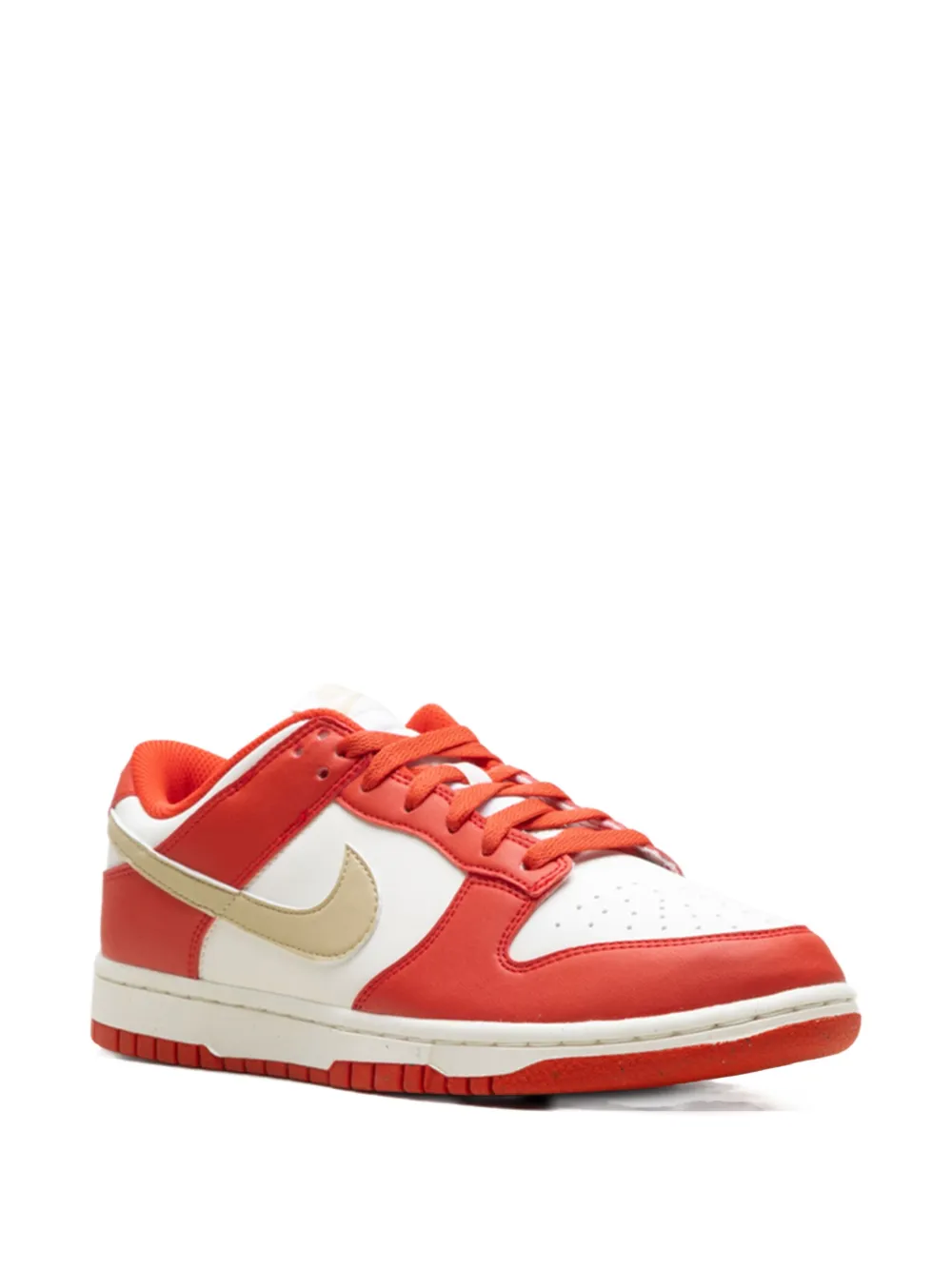 Nike Dunk Low Next Nature "Light Crimson Team Gold" sneakers Red