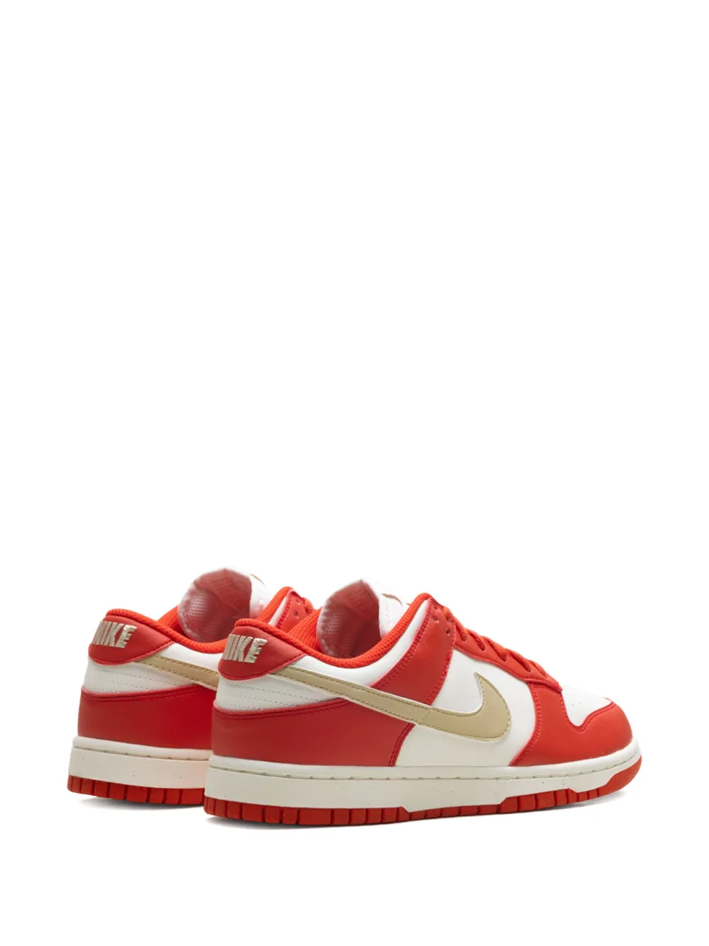 Nike Dunk Low Next Nature "Light Crimson Team Gold" sneakers Red