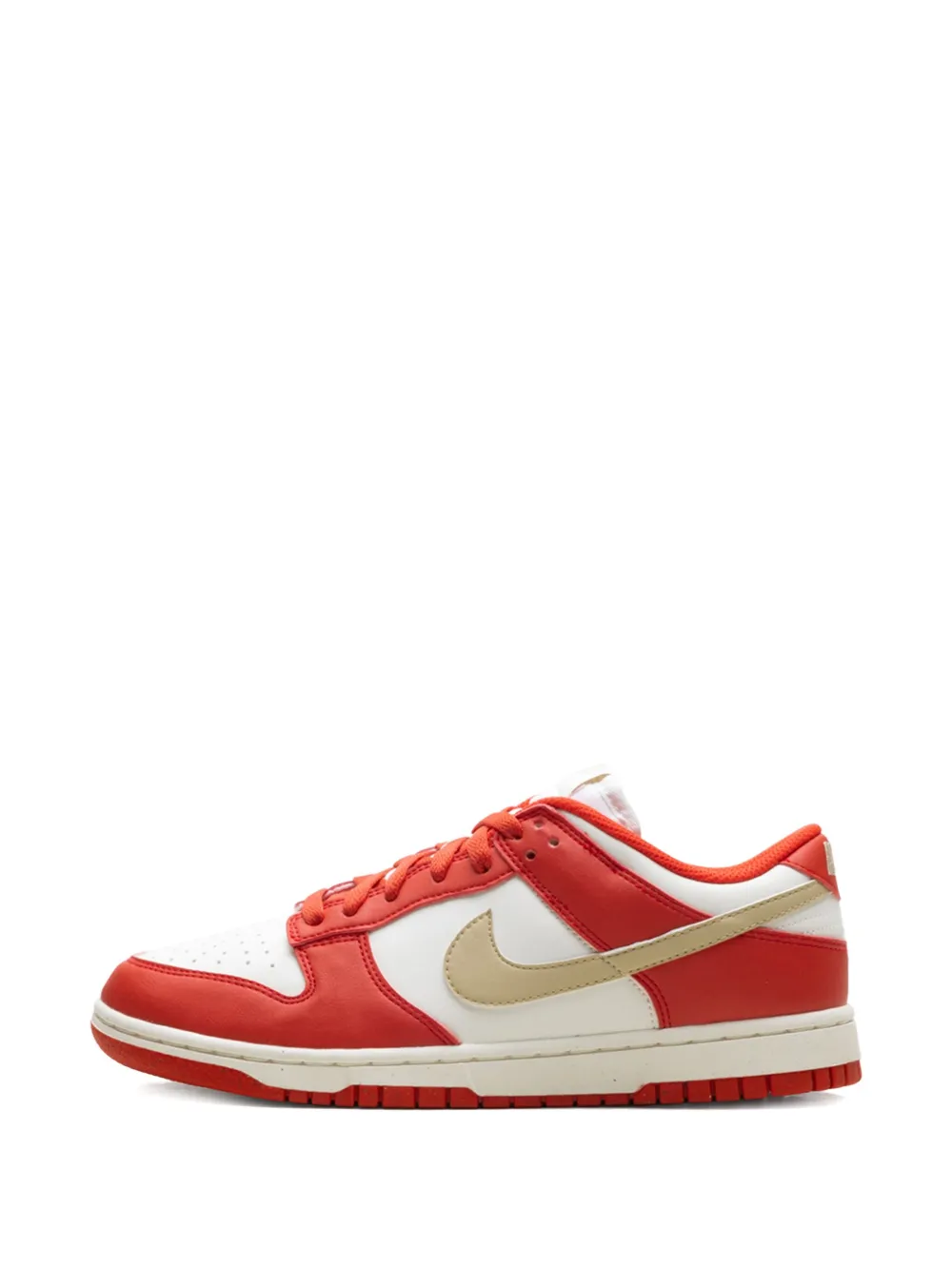 Nike Dunk Low Next Nature "Light Crimson Team Gold" sneakers Red