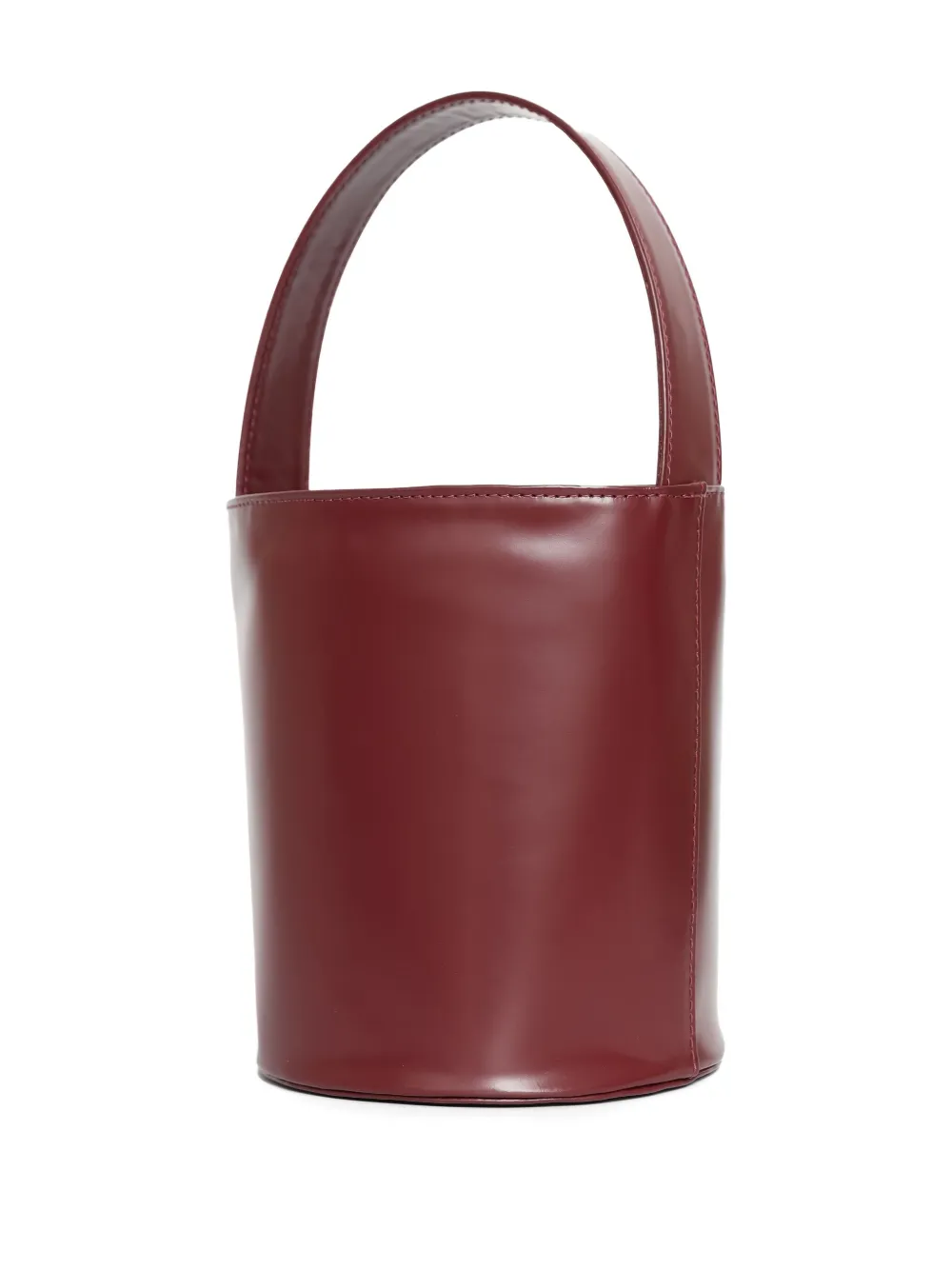 Sarah Chofakian Leren bucket-tas Rood