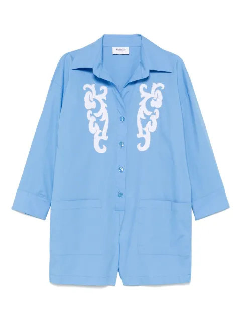 MARIUCCIA MILANO jumpsuit de popelina