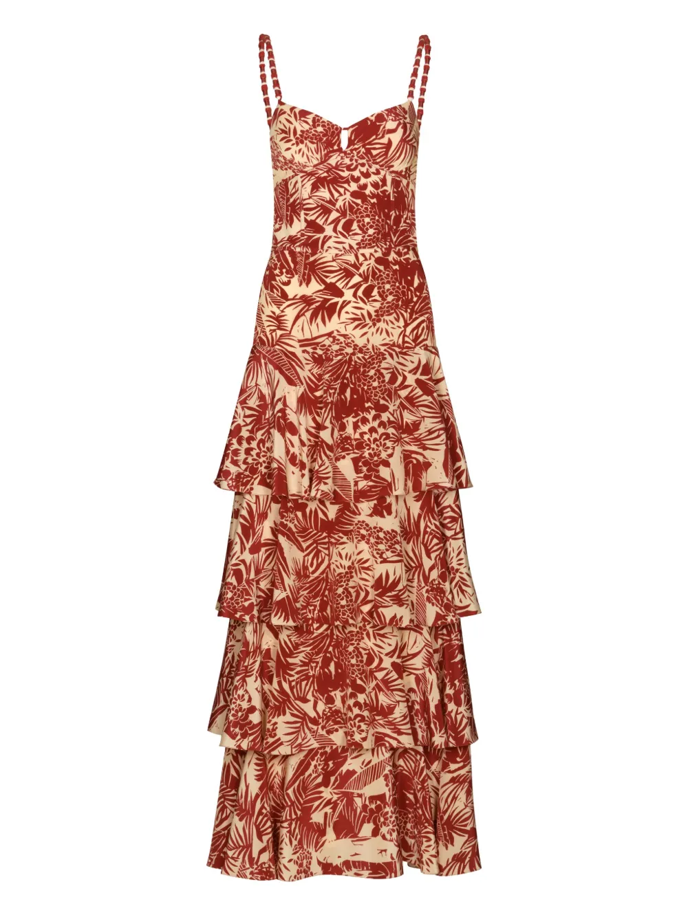 Johanna Ortiz vestido Boundless | rojo | Image 1