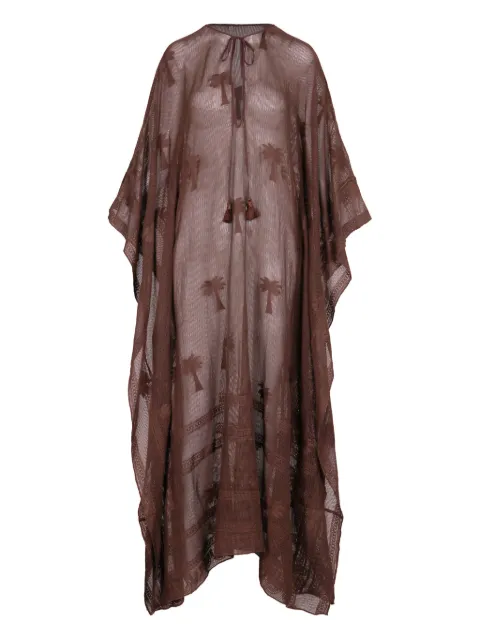 Johanna Ortiz semi-sheer beach dress
