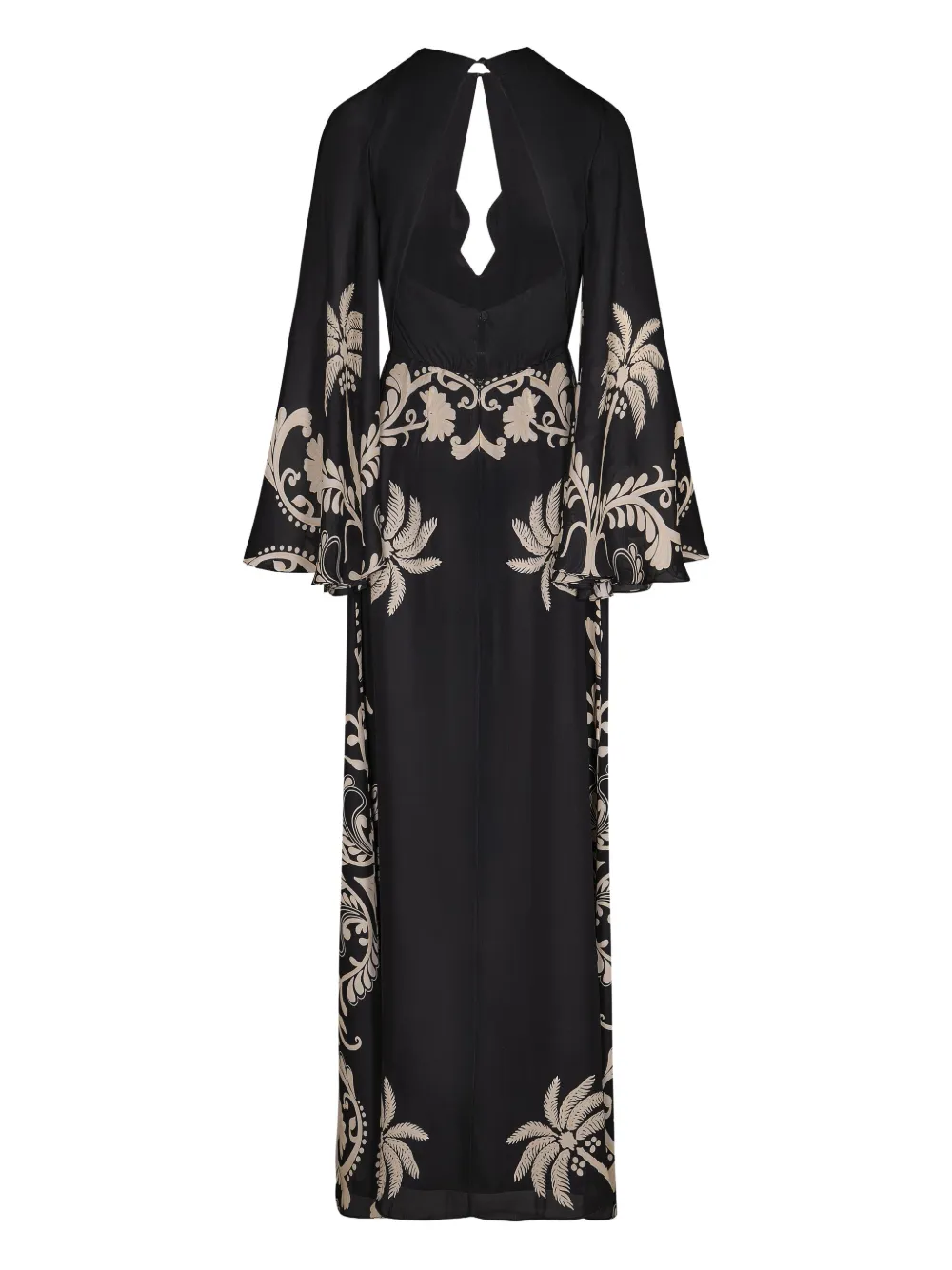Johanna Ortiz Legenda Del Tiempo maxi dress - Zwart