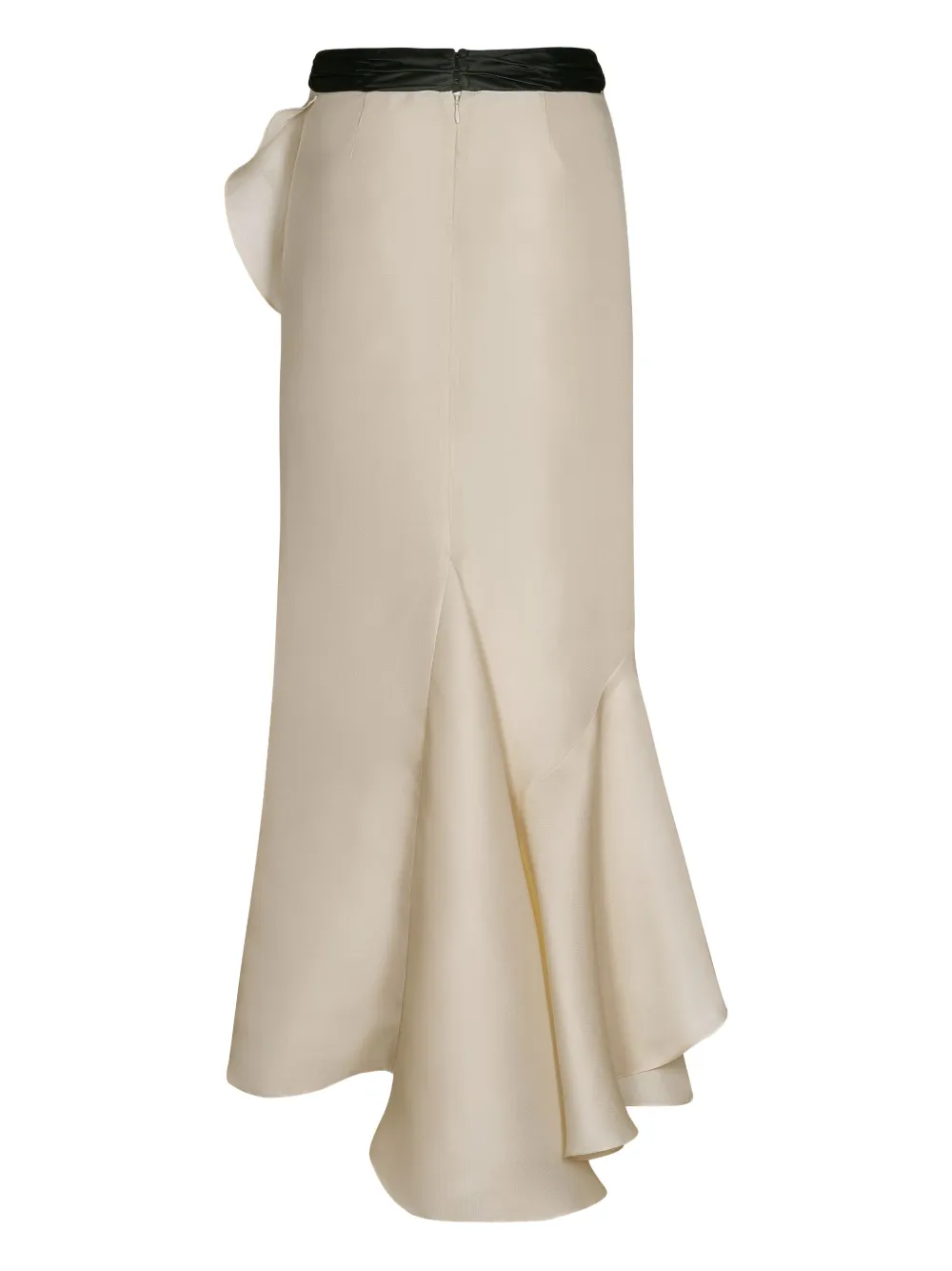 Johanna Ortiz silk skirt - Beige