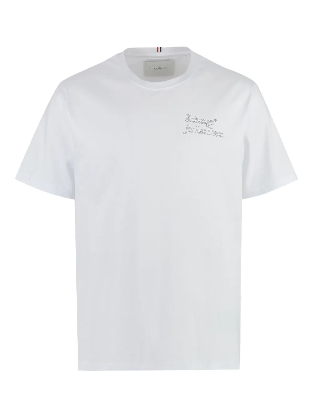 Les Deux playera de algodón en colaboración con Kabangu | blanco | Image 1
