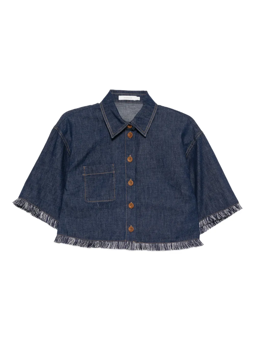 ZIMMERMANN Rhiannon denim shirt - Blau