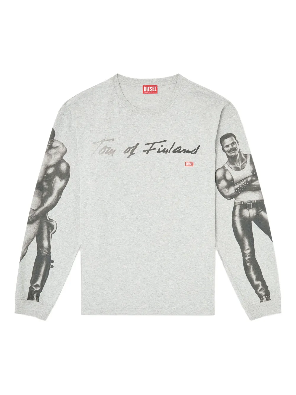 Diesel playera con estampado gráfico en colaboración con Tom of Finland Foundation | gris | Image 1