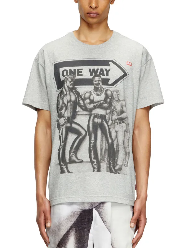 Diesel x Tom Of Finland Foundation Pr-T-Norm-Tom25 Tシャツ