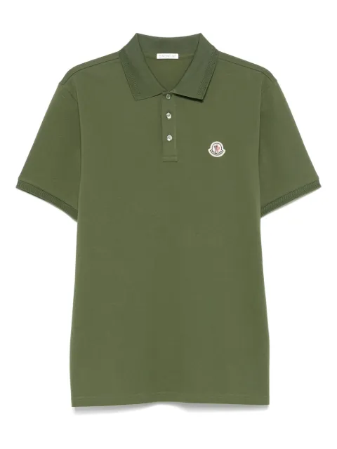 Moncler logo-appliqué polo shirt