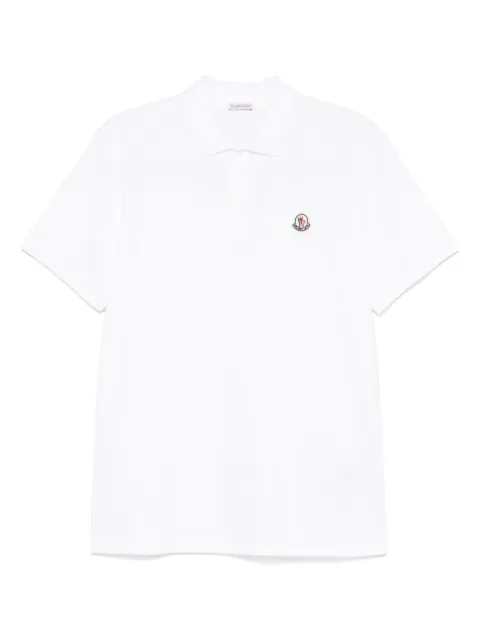 Moncler polo à patch logo
