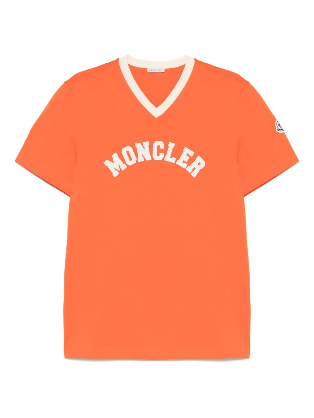 Moncler playera con logo estampado | naranja | Image 1